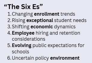 the 6 Es